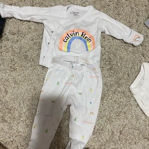 Calvin Klein baby newborn outfit soft